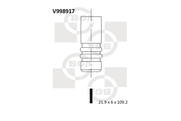 BGA Zawór wydechowy V998917