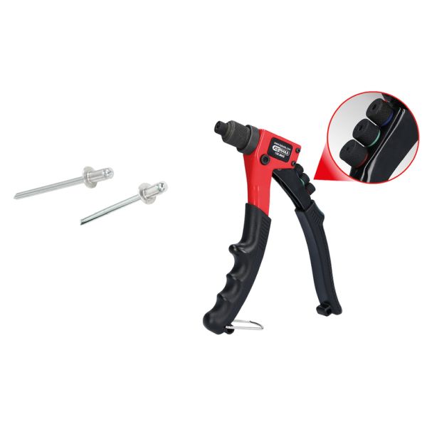 KS TOOLS Cęgi do nitów jednostronnie zamykanych 150.9605
