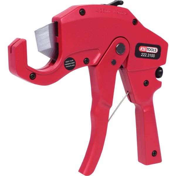 KS TOOLS Plasttoru lõikepüstol, 6-42mm, 210mm 222.3100