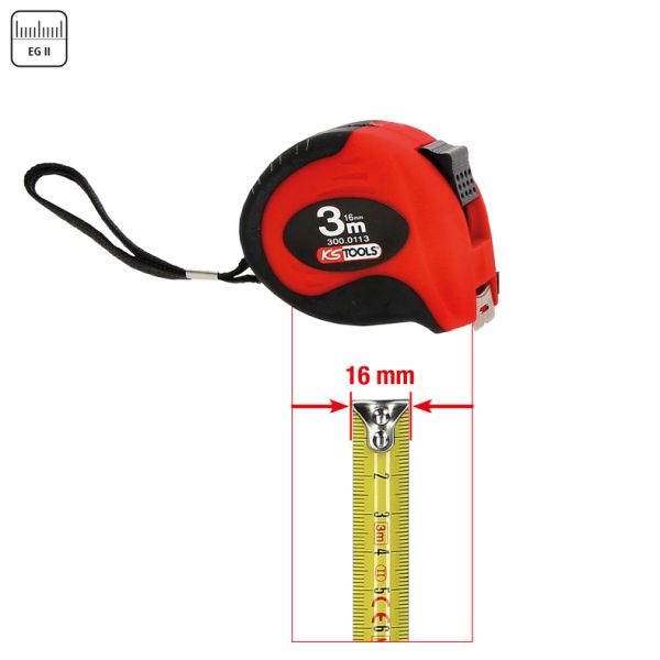 KS TOOLS Taśma miernicza 300.0113