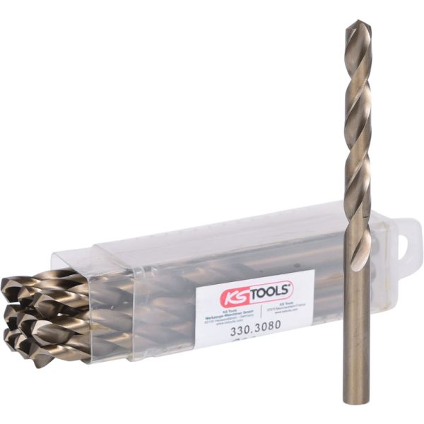 KS TOOLS HSS-G Co 5 spiraalpuur 330.3080