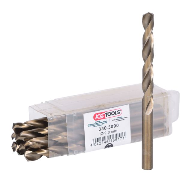 KS TOOLS Metalli spiraalpuur 330.3090