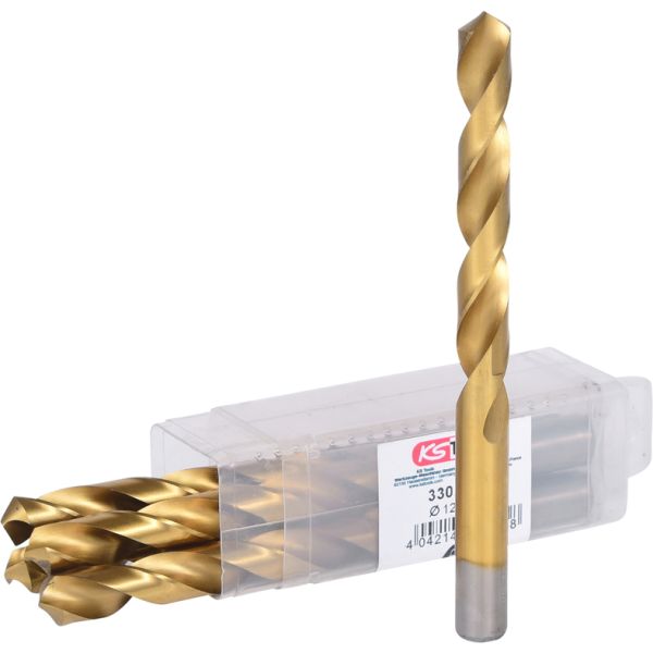 KS TOOLS HSS TIN spiraalpuur, 12,5 mm 330.4125