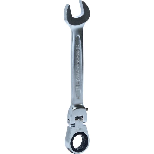 KS TOOLS GEARplus liigendiga lukustatav lehtsilmusvõti narrega, 14mm 503.4814