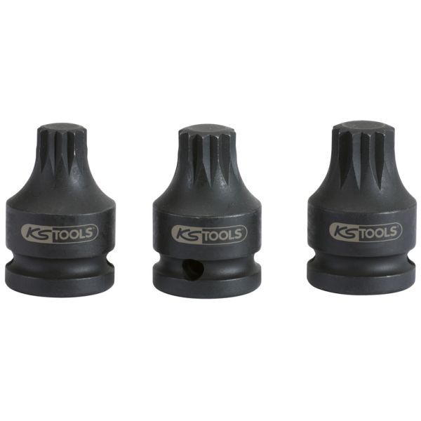 KS TOOLS 1/2" löökpadrun, XZN, M16, lühike 515.1173