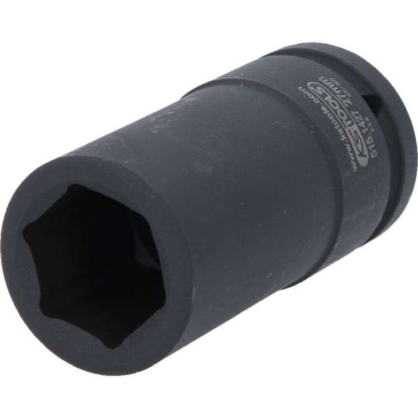 KS TOOLS Kuuskant löökpadrun, pikk, 3/4", 27 mm 515.1427