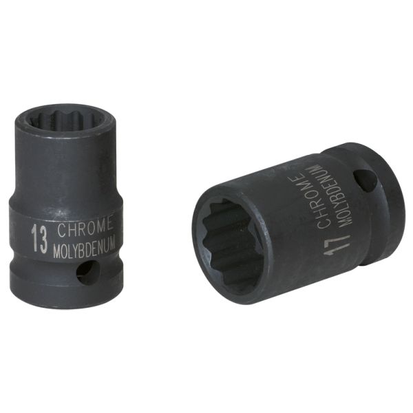 KS TOOLS Löökpadrun 3/8", 12-kant, lühike, 7/8" 515.1575