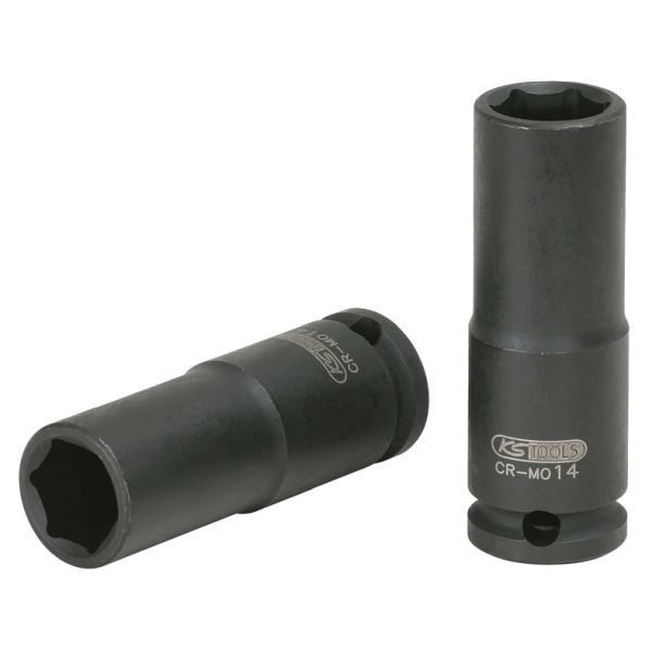 KS TOOLS Kuuskant löökpadrun, pikk, 3/8", 11mm 515.1611