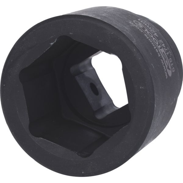 KS TOOLS Kuuskant löökpadrun, lühike, 1", 42 mm 515.1742