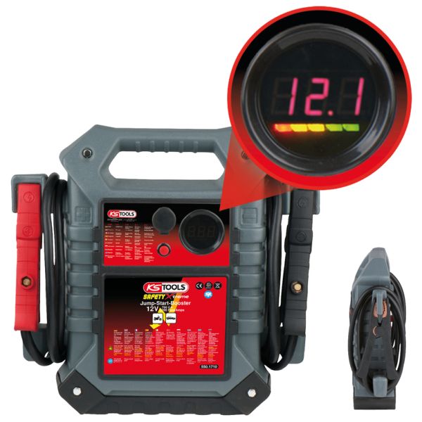 KS TOOLS Ładowarka z funkcją rozruchu 550.1710