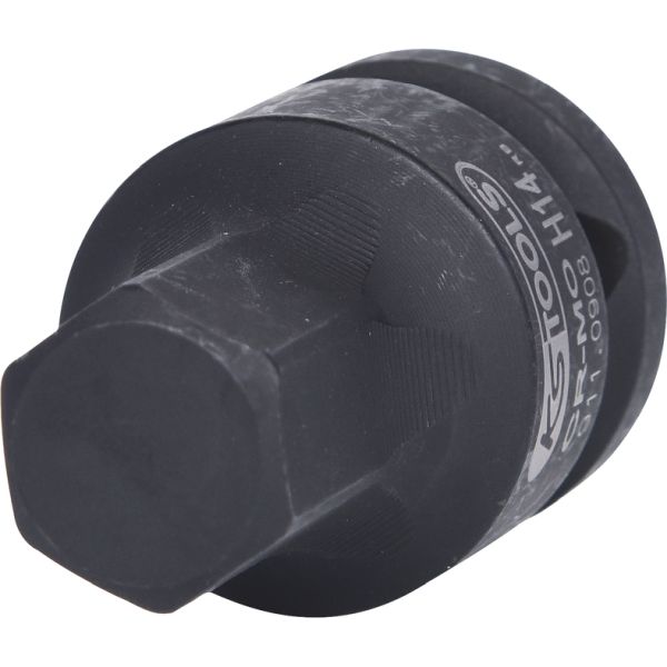 KS TOOLS 1/2" löökpadrun, kuuskant, 14mm 911.0908