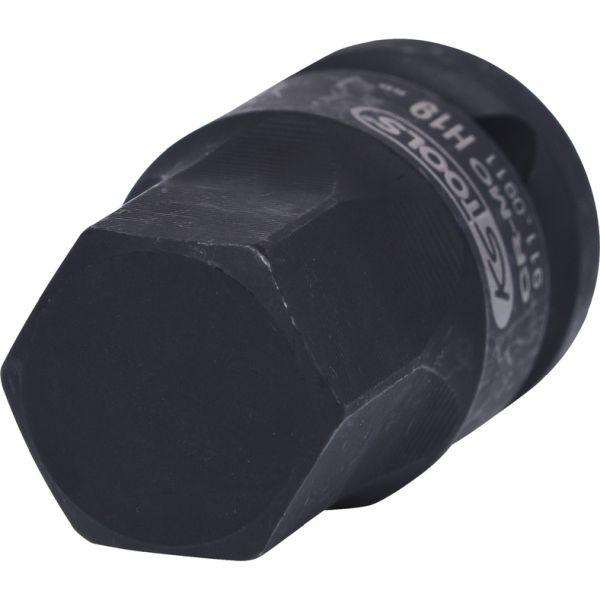 KS TOOLS Löökpadrunotsik 1/2", kuuskant, 19 mm 911.0911