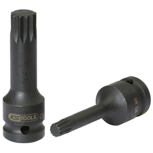 KS TOOLS 1/2" löökpadrunotsik XZN-kruvile, M5, pikk 911.0946