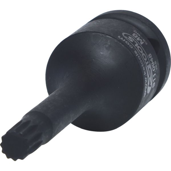 KS TOOLS 1/2" Löökpadrunotsik XZN-kruvidele, pikk, M8 911.0948
