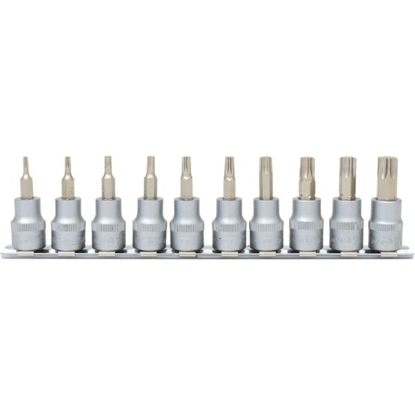 KS TOOLS 3/8" Torx padrunotsakute komplekt, 10 tk, T10-T55 911.3935