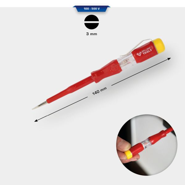 KS TOOLS Wskaźnik napięcia BT120900