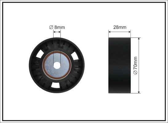 CAFFARO Seade-/juhtrull,soonrihm 226-107 SC