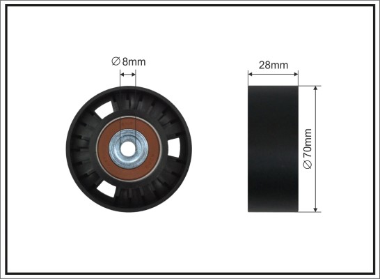 CAFFARO Seade-/juhtrull,soonrihm 370-14 SC