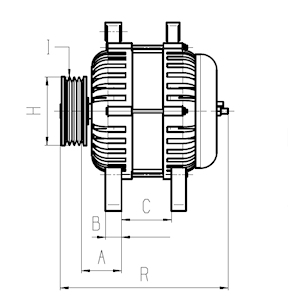 HC-Cargo Generaator F032116540