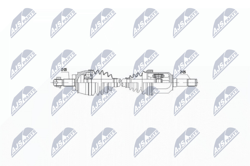 NTY Wał napędowy NPW-AR-006