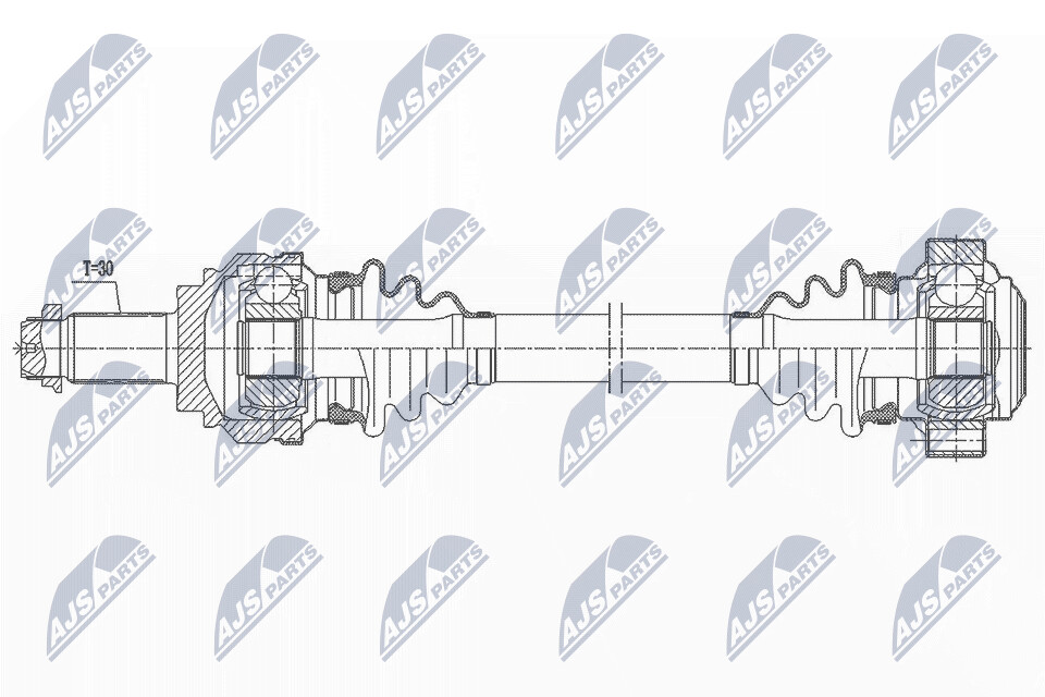 NTY Wał napędowy NPW-BM-192