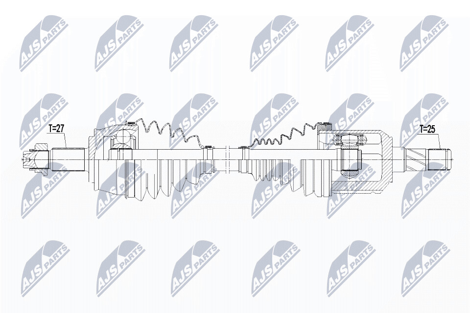 NTY Vetoakseli NPW-CH-038