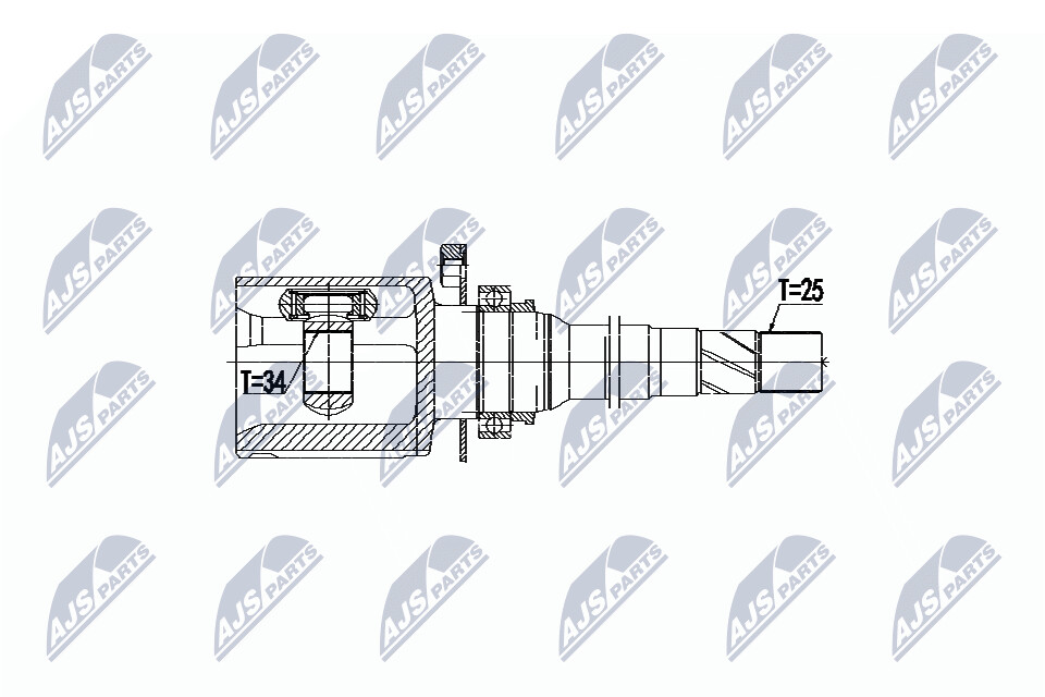 NTY Nivelsarja, vetoakseli NPW-CH-041