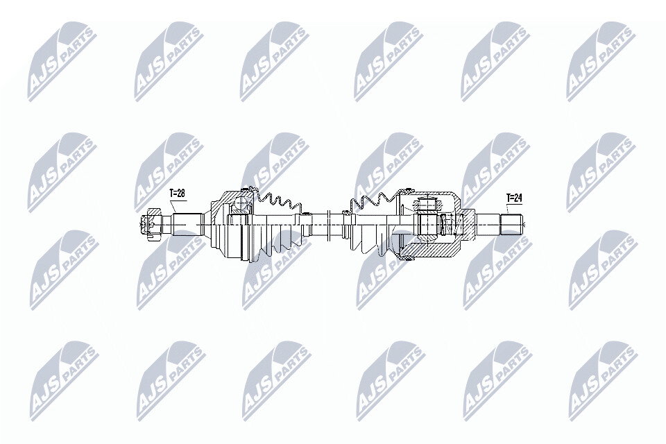 NTY Wał napędowy NPW-CT-051