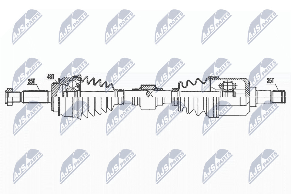 NTY Drivaxel NPW-MS-049