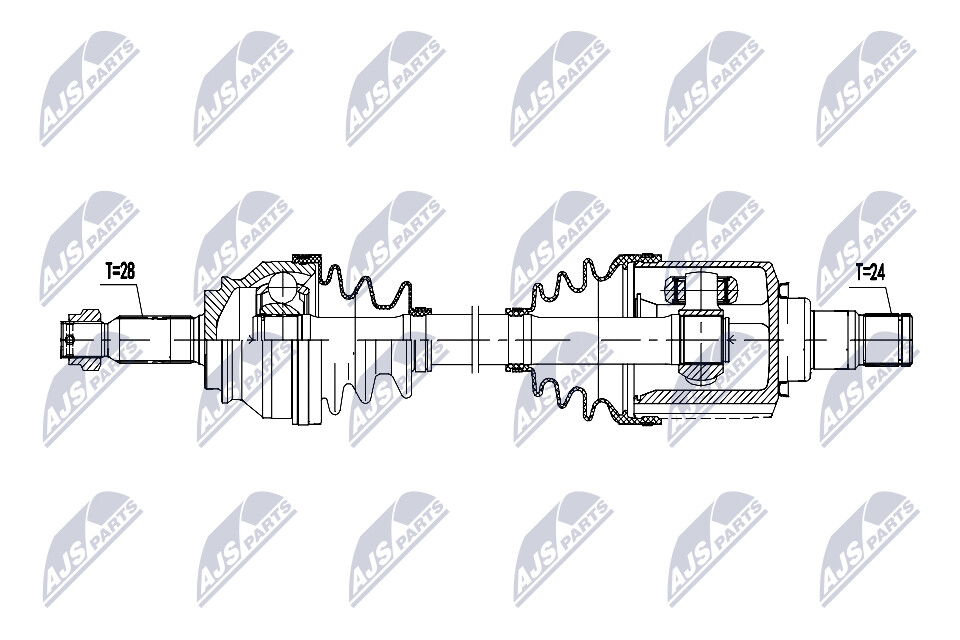 NTY Vetoakseli NPW-MS-084