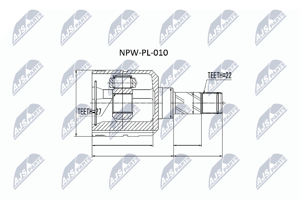 NTY Nivelsarja, vetoakseli NPW-PL-010