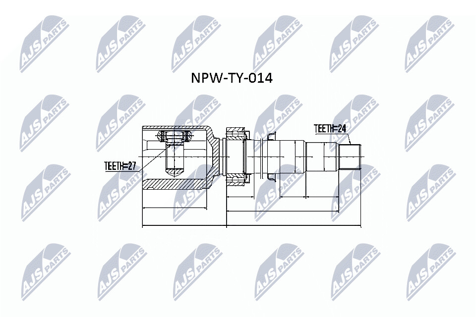 NTY Nivelsarja, vetoakseli NPW-TY-014