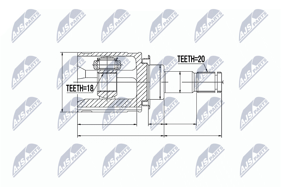 NTY Nivelsarja, vetoakseli NPW-TY-052