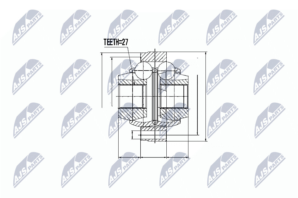 NTY Nivelsarja, vetoakseli NPW-TY-053
