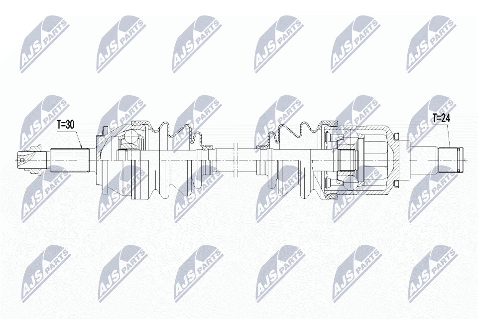 NTY Vetoakseli NPW-TY-108
