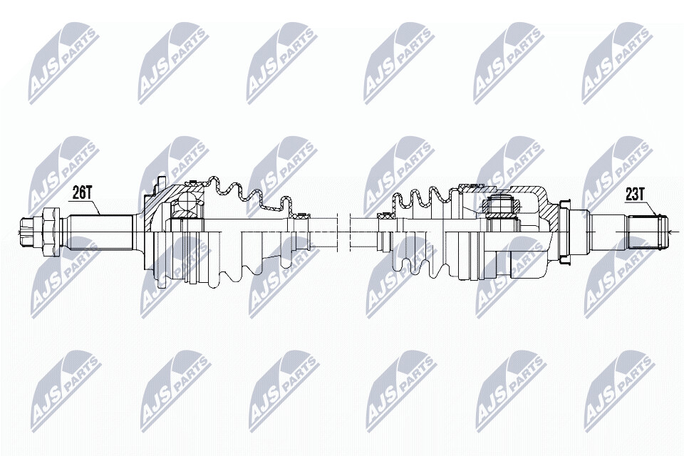 NTY Vetoakseli NPW-TY-113