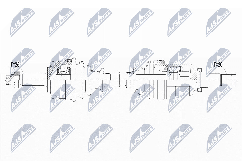 NTY Vetoakseli NPW-TY-119