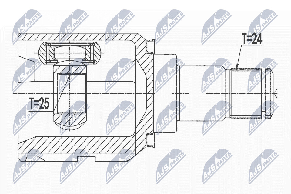 NTY Nivelsarja, vetoakseli NPW-TY-156