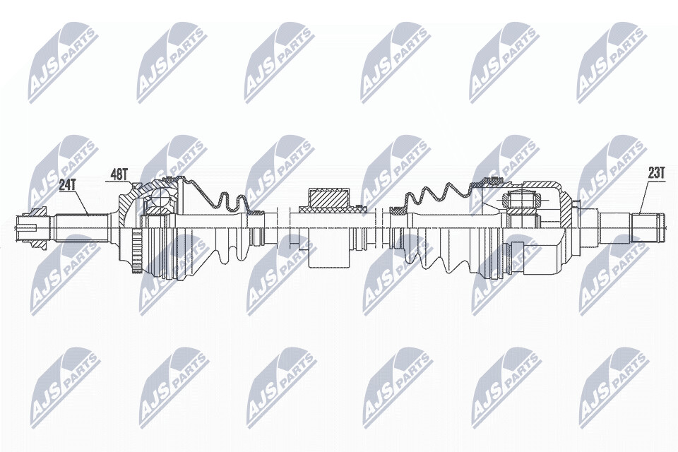 NTY Vetoakseli NPW-TY-176