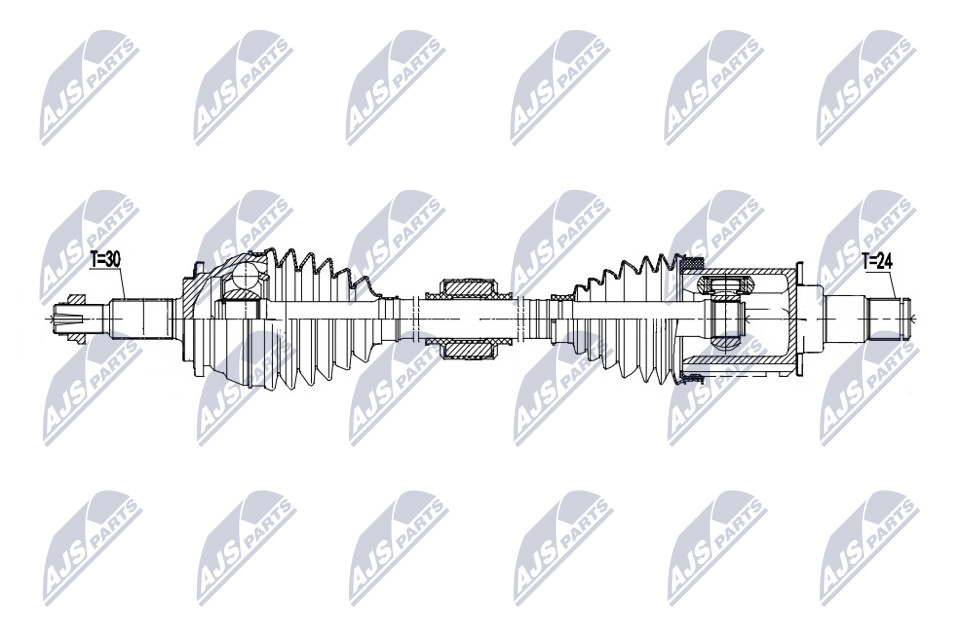 NTY Vetoakseli NPW-TY-192