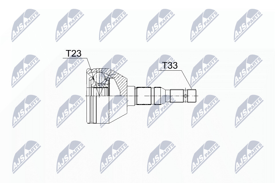 NTY Veovõlli otsa komplekt NPZ-PL-043
