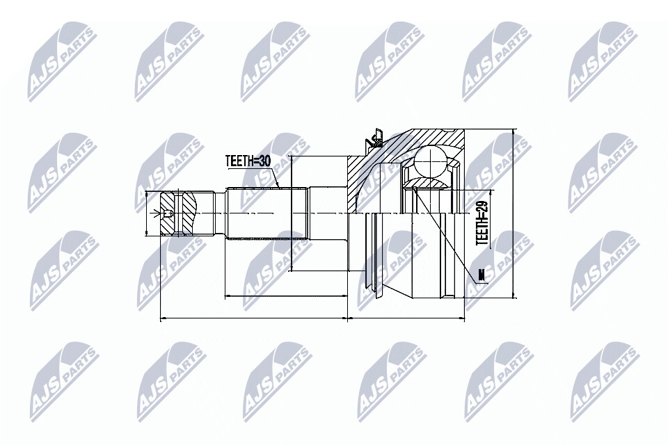 NTY Nivelsarja, vetoakseli NPZ-TY-076