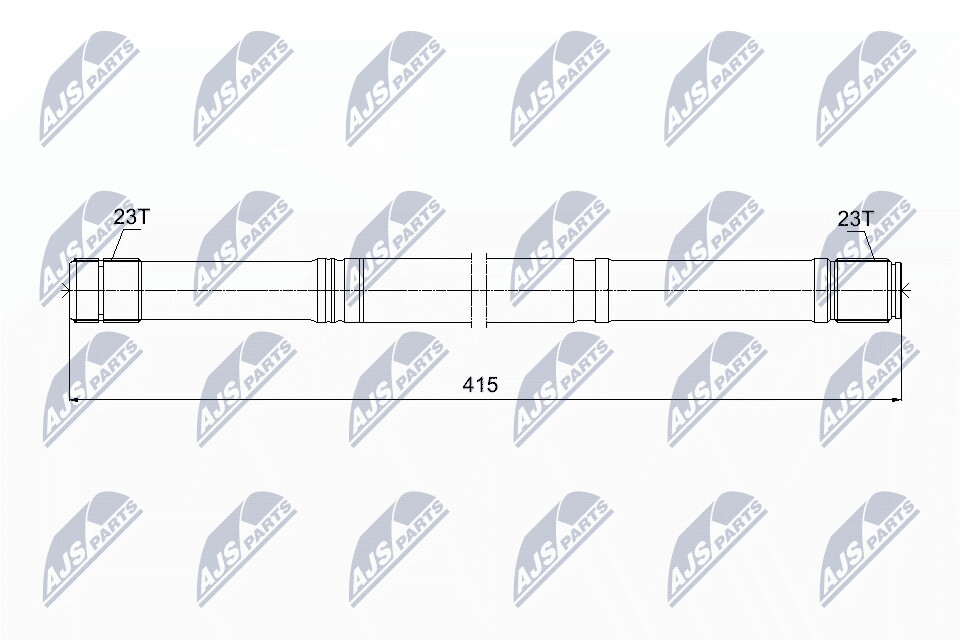 NTY Vetoakseli NWP-TY-012