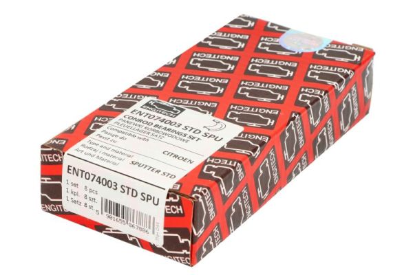 ENGITECH Vevlagersats ENT074003 STD SPU